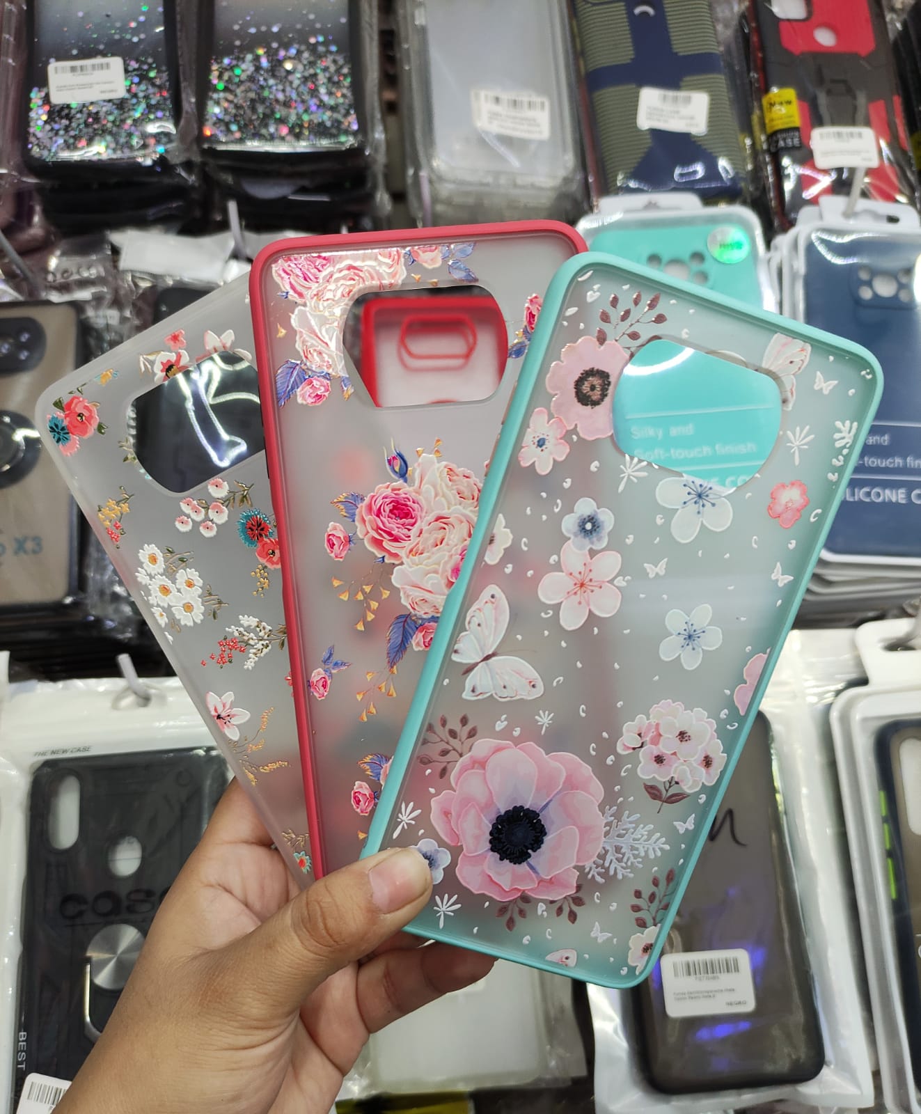 FUNDA DISEÑO FLORES PARA XIAOMI POCO X3 / POCO X3 PRO