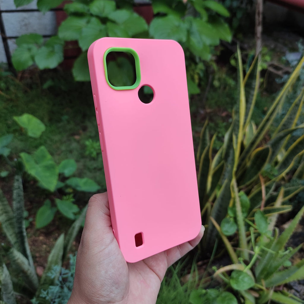 FUNDA SILICON COVER IC PARA REALME C21