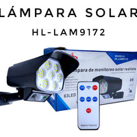 Lampara Solar Tipo Camara Con Sensor De Movimiento 63 LED