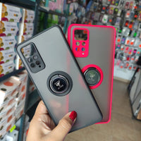 Funda Uso Rudo Con Anillo Metal Para Xiaomi Redmi Note 11 / Note 11S